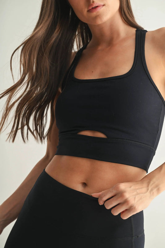 Strength meets style in the AirFlex Mesh Racerback Sports Bra by Me & I