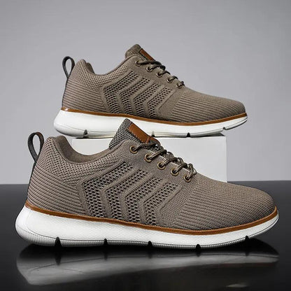 Plus-size Mens Shoes Flyknit Mesh Shoes Casual Sports Shoes by Dropshipman