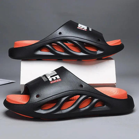 Men's Fashion Casual Outdoor Soft Bottom Sports Platform Slippers by Dropshipman
