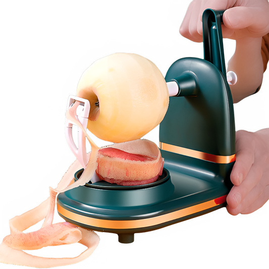 Manual Hand Crank Rotating Fruit Peeler and Slicer by All Mart Bristol Ltd