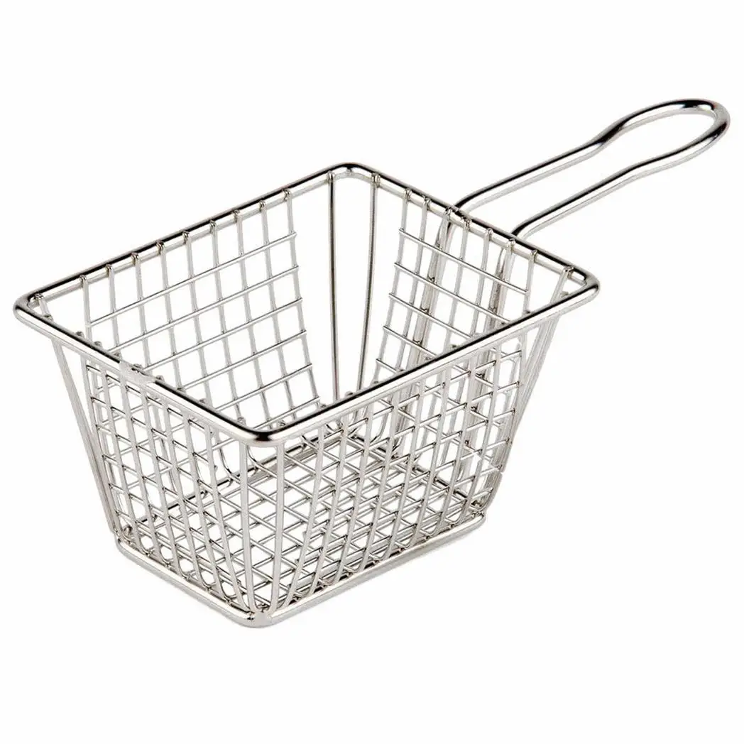 PMS Mini Oblong Fryer Basket With Handle by Aquarius
