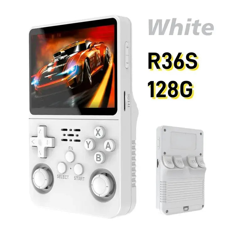 R36S Retro Gaming Console 3.5 Inch IPS Screen with Video Games Classic Emulator Open Source Portable Hand-held Gaming Console by All Mart Bristol Ltd