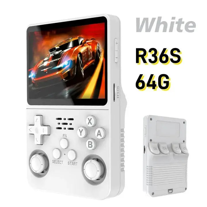 R36S Retro Gaming Console 3.5 Inch IPS Screen with Video Games Classic Emulator Open Source Portable Hand-held Gaming Console by All Mart Bristol Ltd