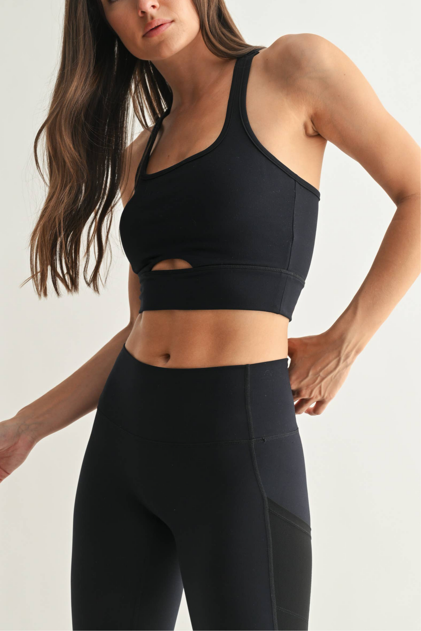 Strength meets style in the AirFlex Mesh Racerback Sports Bra by Me & I