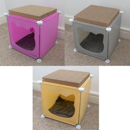 Kitty Cubby Cat Cube Play House MINI Weatherproof Cover