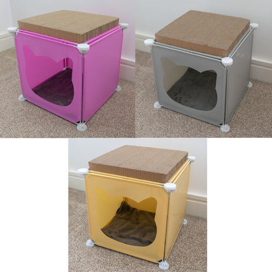 Kitty Cubby Cat Cube Play House MINI Weatherproof Cover