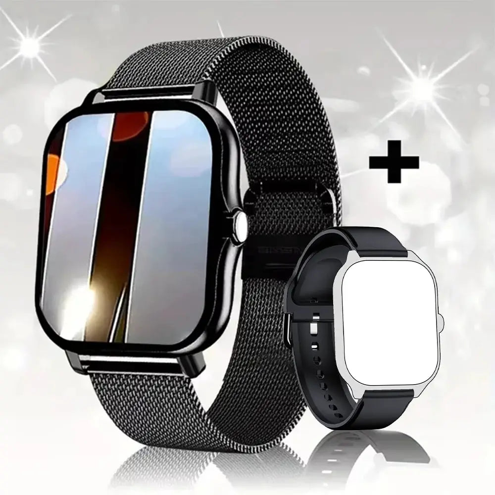 KESHUYOU 2025 Smart Watch 2.01 Inch HD Display Answer Make Call Message Preview Sport Modes DIY Dial Weather Forecast Men Women by All Mart Bristol Ltd