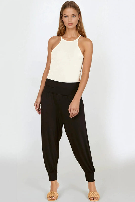 Black Harem Pants by Aftershock London