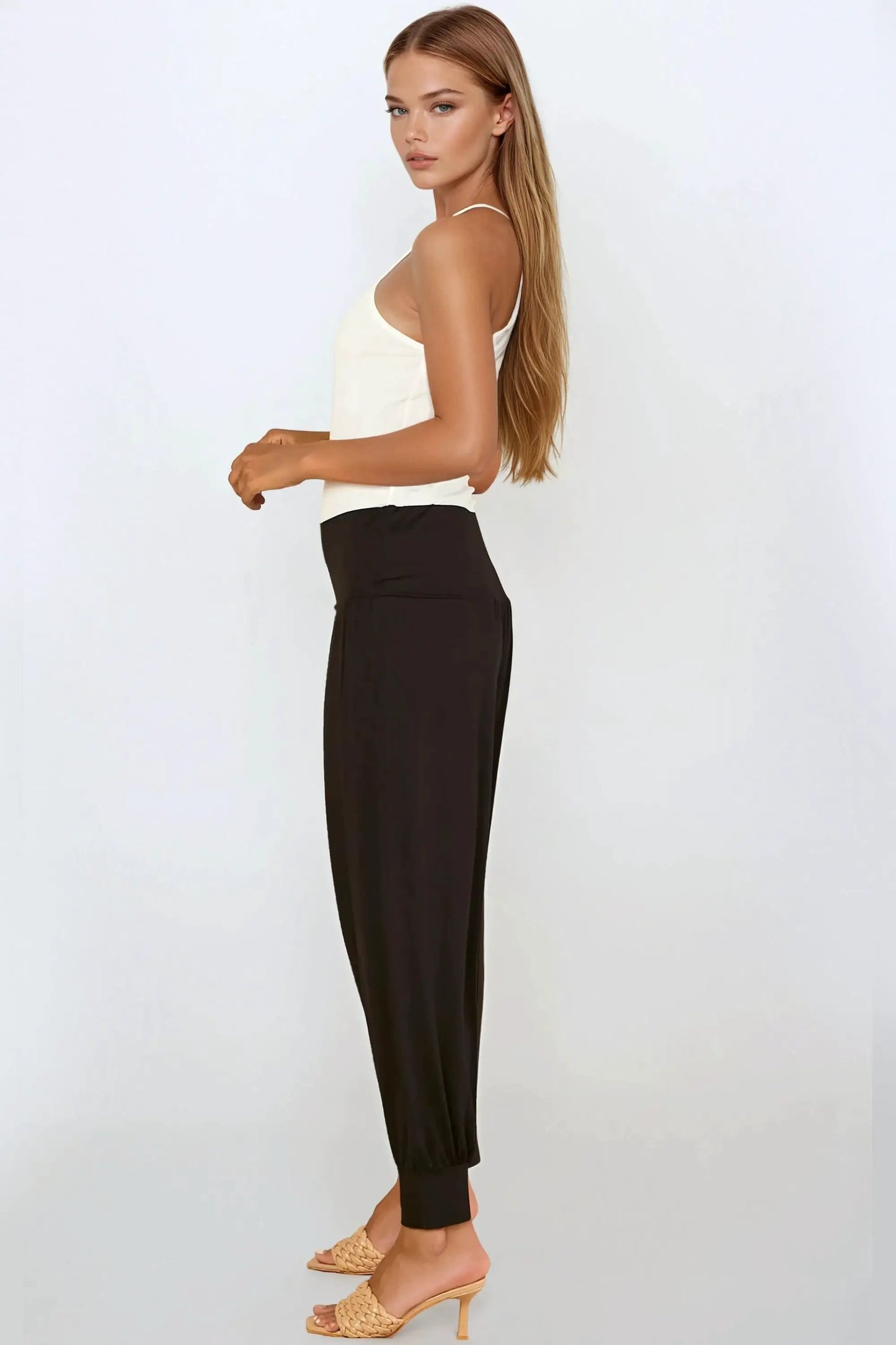 Black Harem Pants by Aftershock London
