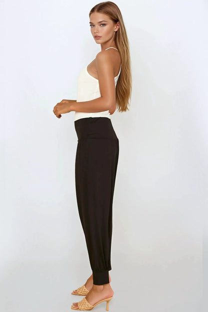 Black Harem Pants by Aftershock London