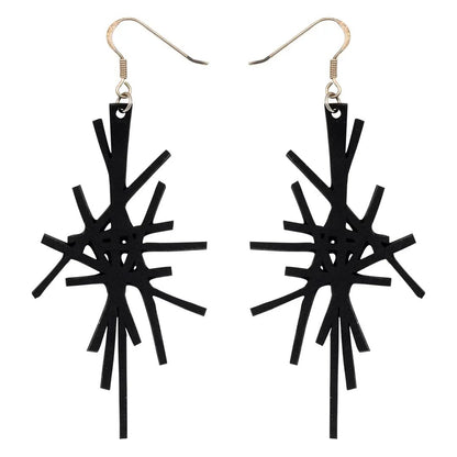 Sparkle Recycled Rubber Earrings by Paguro Upcycle