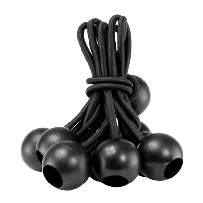 Green M-Grade Tarpaulin with 10 x 6" Bungee Balls (Black) by AP Supplies