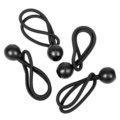 Green M-Grade Tarpaulin with 10 x 6" Bungee Balls (Black) by AP Supplies