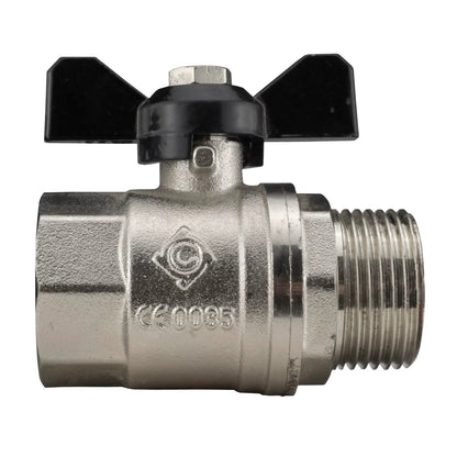 Water Butt Kit 1” BSP with Metal Bib Valve and Quick Connect Outlet by AP Supplies