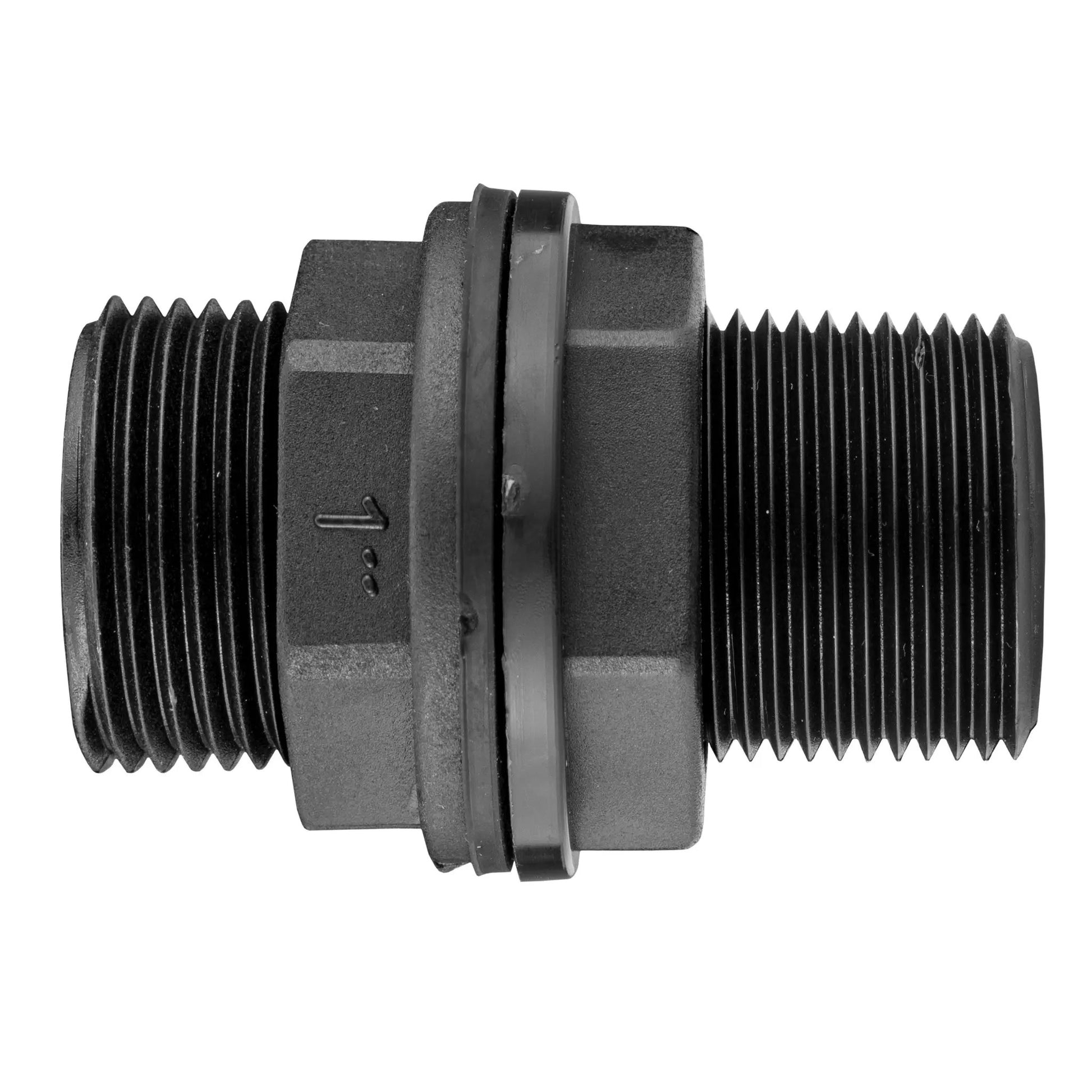 Water Butt Kit 1” BSP with Metal Bib Valve and Quick Connect Outlet by AP Supplies
