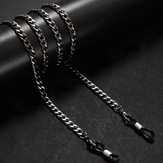 Gunmetal Chain Sunglasses/glasses chain holder by Darkstorm