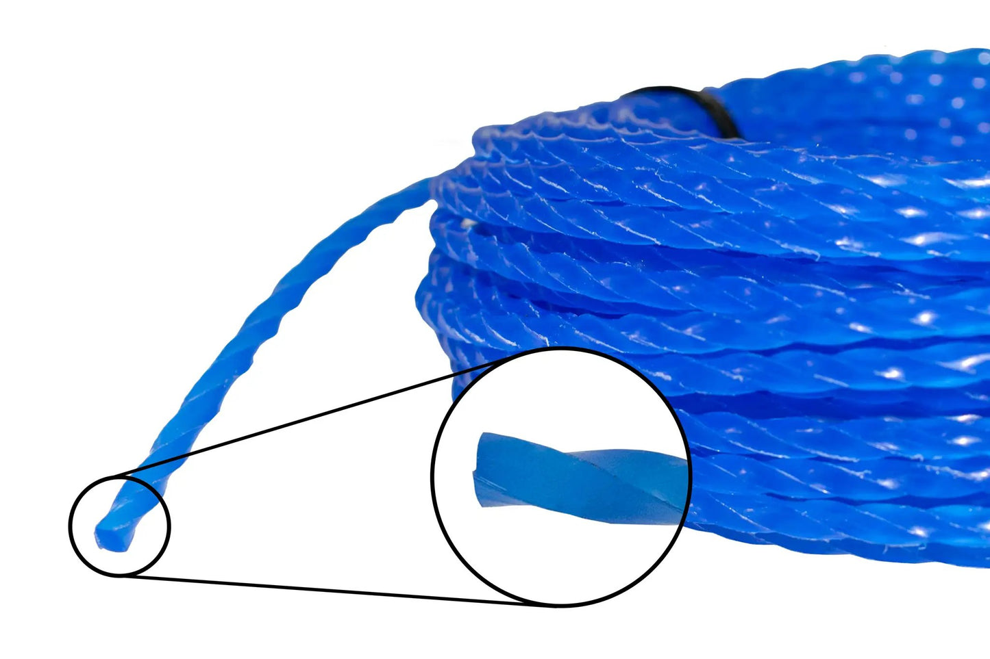 Strimmer Line Blue Twist 2.4mm x 15m by AP Supplies