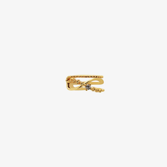 Triple Twist Cuff by Nabi London