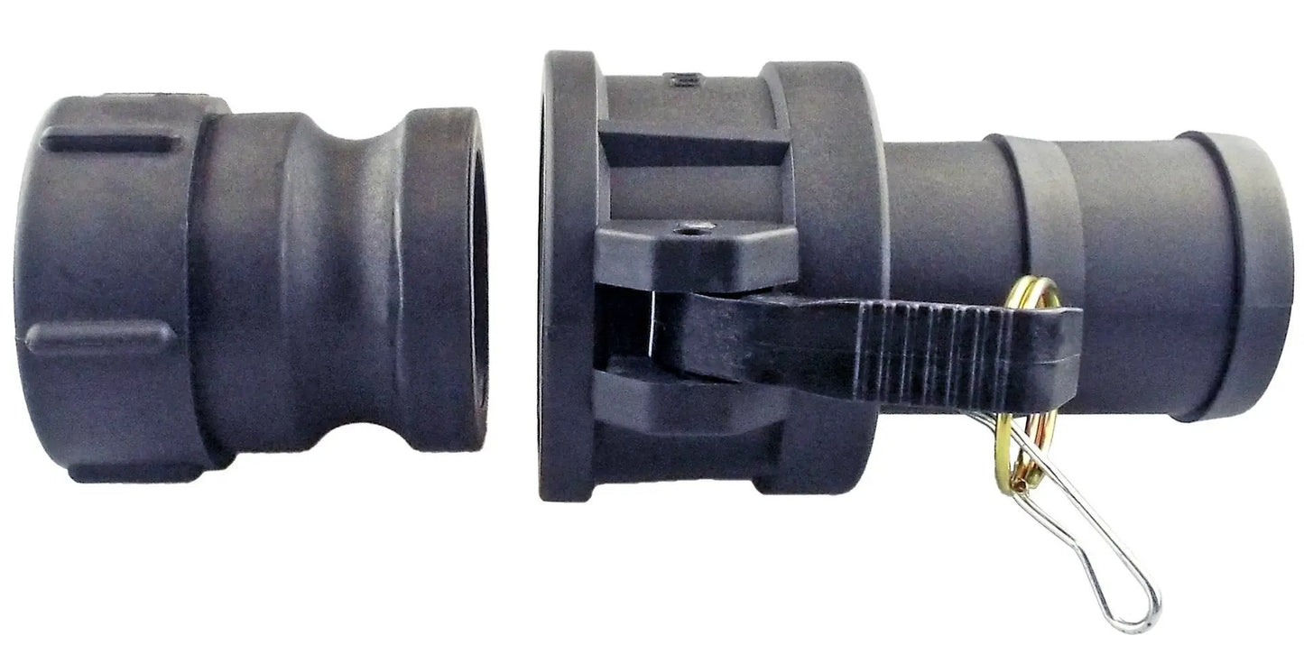 IBC 2” S60X6 – 1” Camlock Fitting with 1” Type C Camlock by AP Supplies