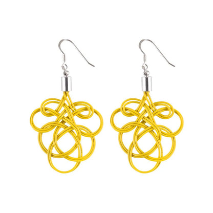 Flamenco Upcycled Electrical Wire Earrings (5 Colours Available) by Paguro Upcycle