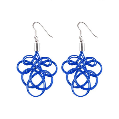 Flamenco Upcycled Electrical Wire Earrings (5 Colours Available) by Paguro Upcycle
