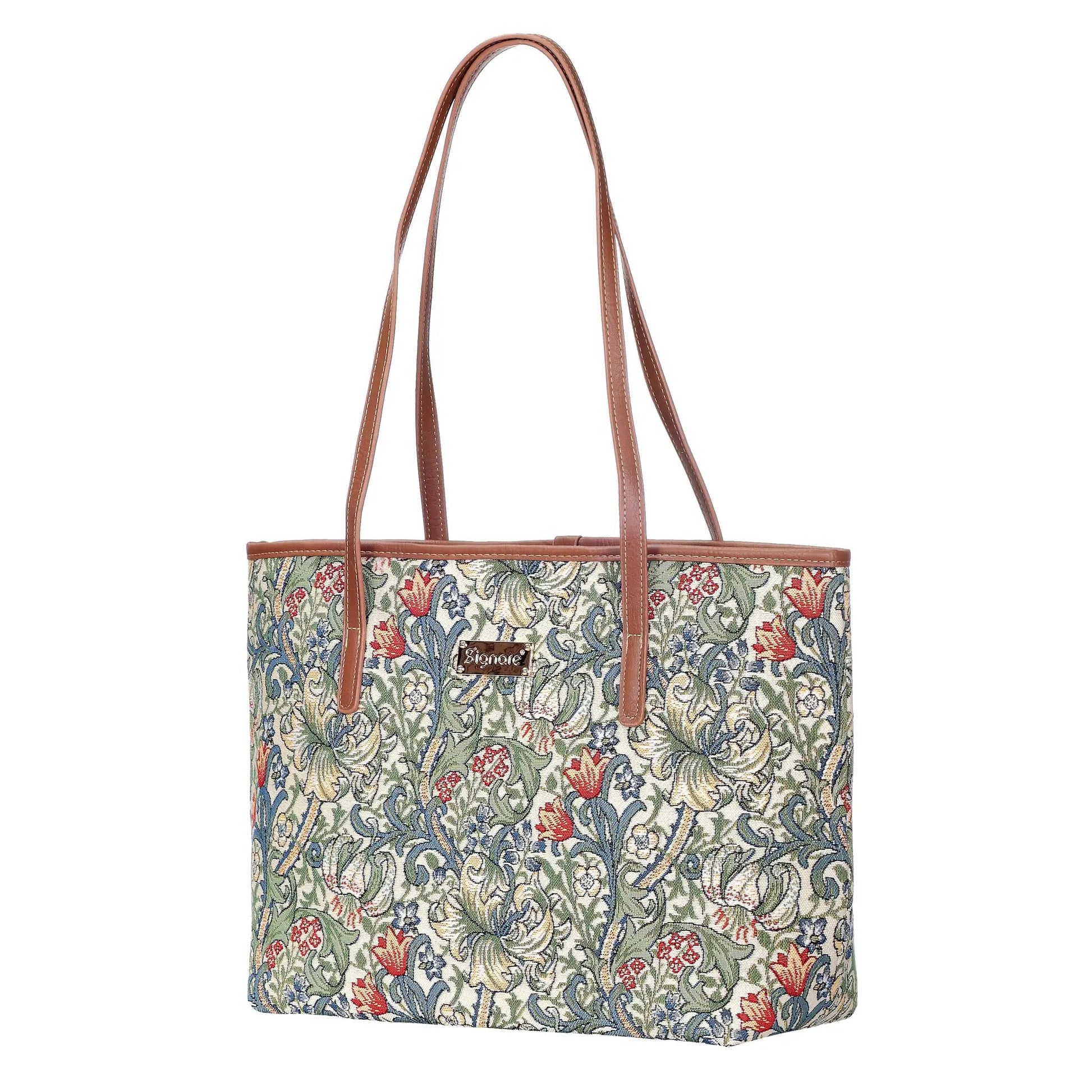 William Morris Golden Lily - College Bag by Signare Tapestry