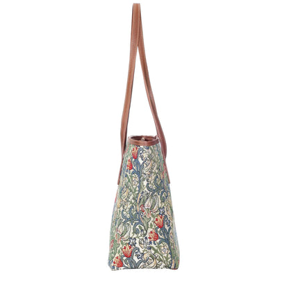 William Morris Golden Lily - College Bag by Signare Tapestry