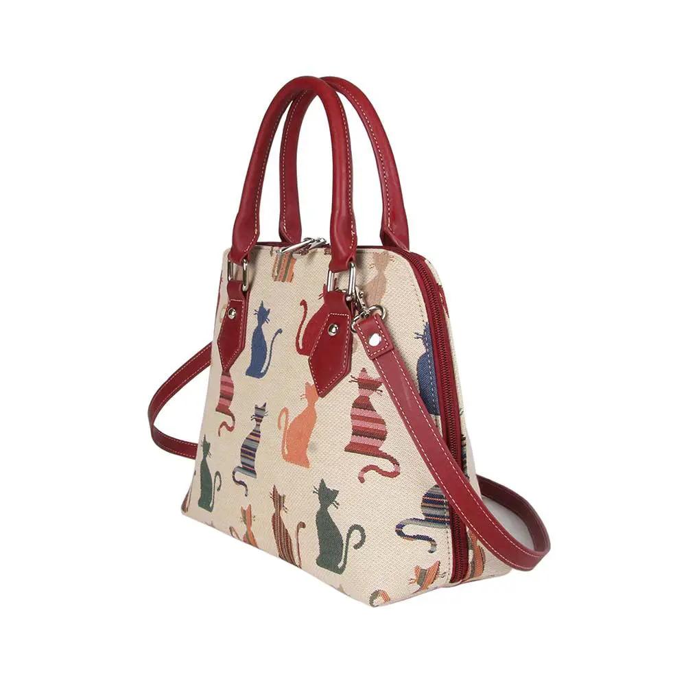 Cheeky Cat - Convertible Bag by Signare Tapestry