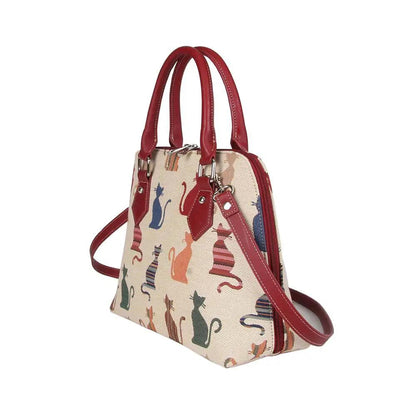 Cheeky Cat - Convertible Bag by Signare Tapestry