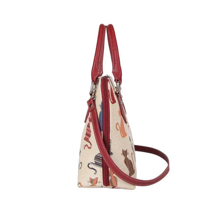 Cheeky Cat - Convertible Bag by Signare Tapestry