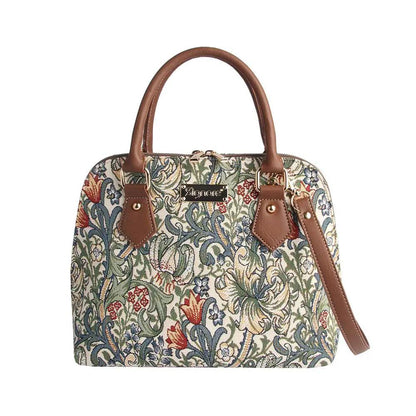 William Morris Golden Lily - Convertible Bag by Signare Tapestry