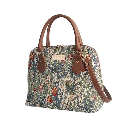 William Morris Golden Lily - Convertible Bag by Signare Tapestry