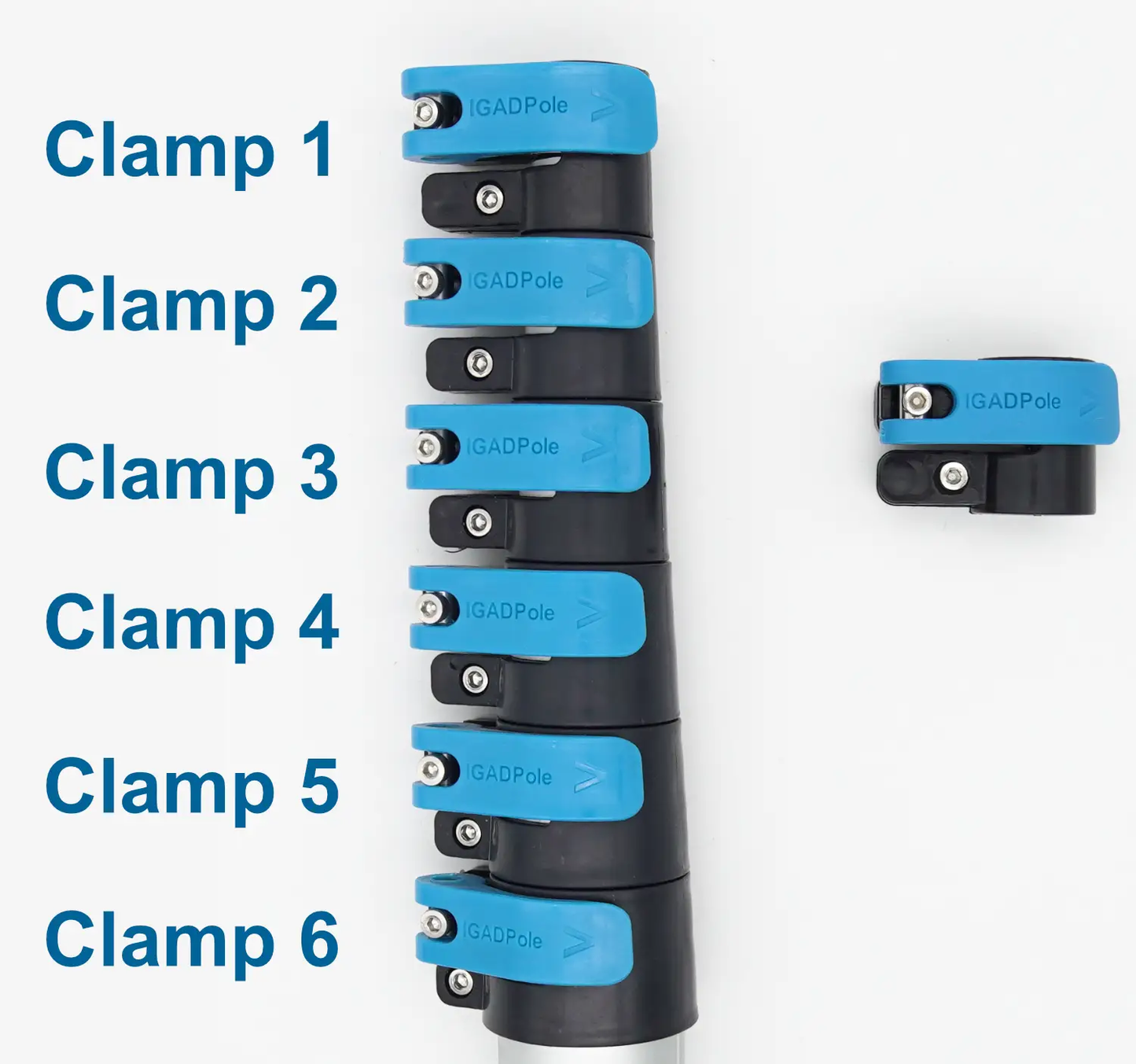 Spare complete IGADPole Clamp by IGADPole