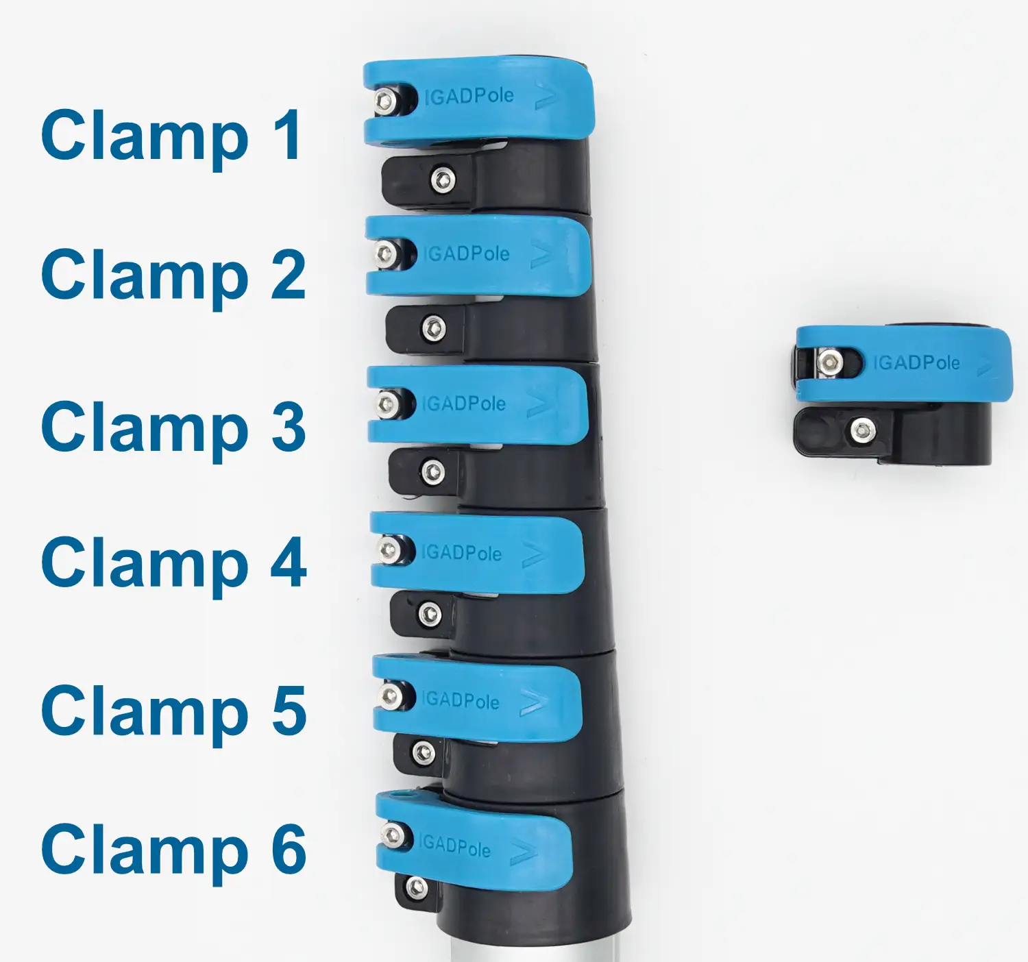 Spare complete IGADPole Clamp by IGADPole
