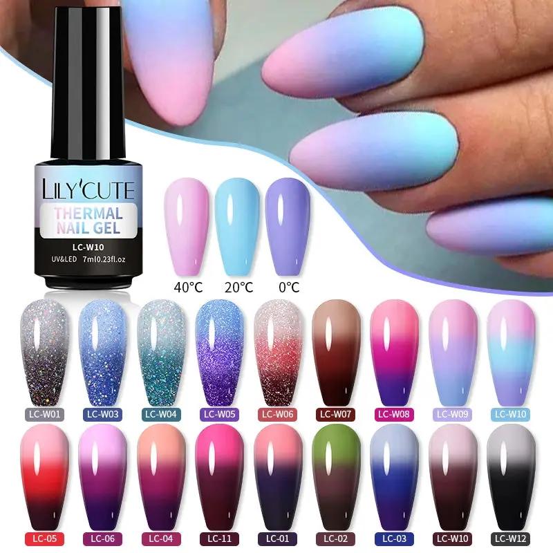 Color Changing Thermal Gel Nail Polish by Cashymart