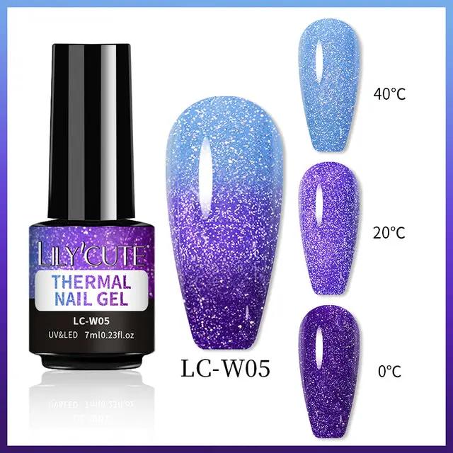 Color Changing Thermal Gel Nail Polish by Cashymart
