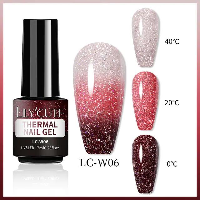 Color Changing Thermal Gel Nail Polish by Cashymart