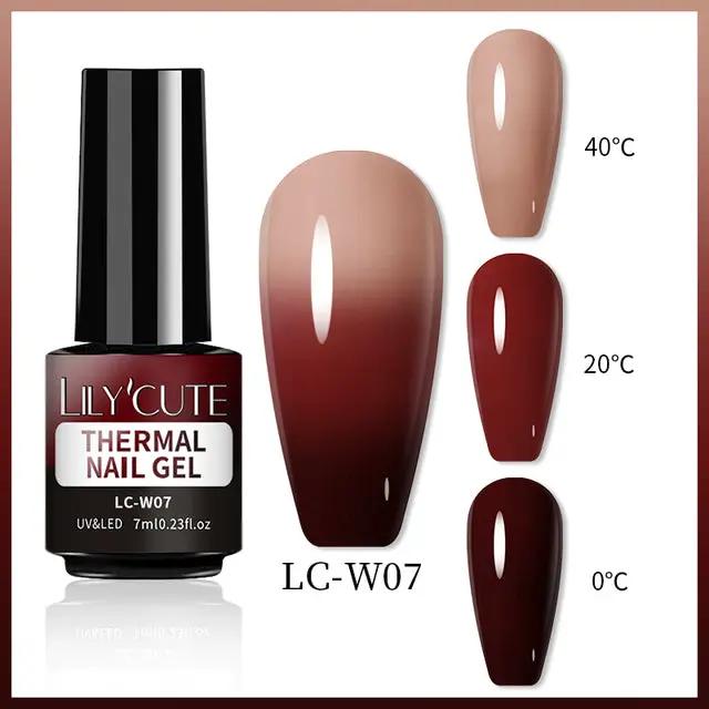 Color Changing Thermal Gel Nail Polish by Cashymart