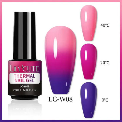 Color Changing Thermal Gel Nail Polish by Cashymart