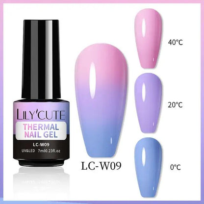 Color Changing Thermal Gel Nail Polish by Cashymart