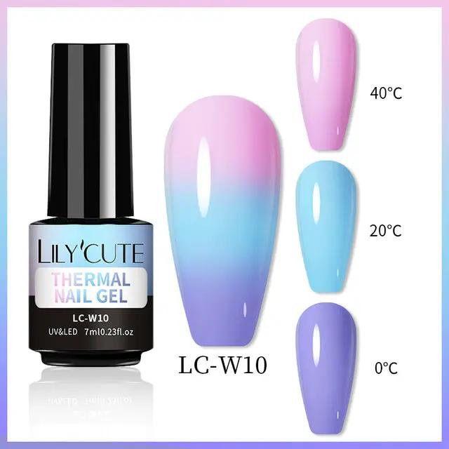 Color Changing Thermal Gel Nail Polish by Cashymart