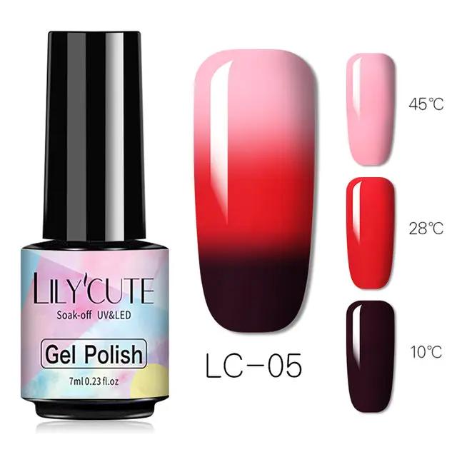 Color Changing Thermal Gel Nail Polish by Cashymart