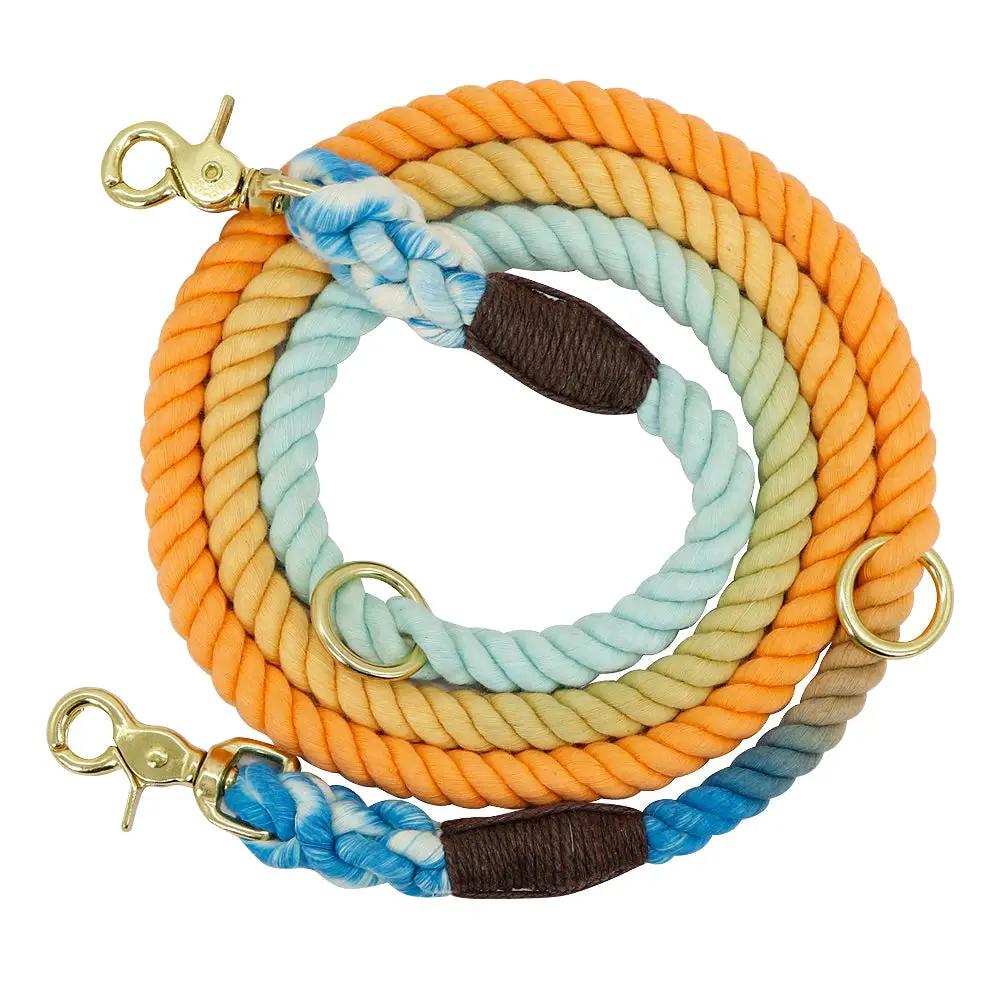 Colorful Gradient Dog Training Leash by Cashymart