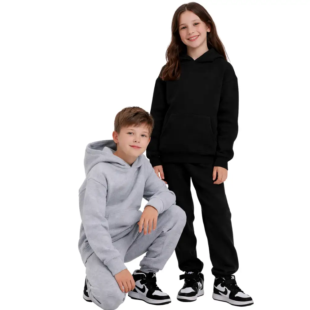 Kids Urban Road Plain Joggers by Urban Road