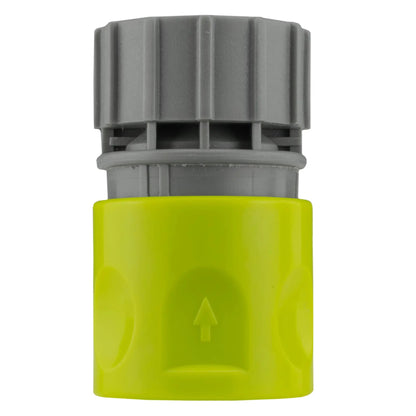 Male & Female Threaded Hose Quick Connector Set (Lime) by AP Supplies