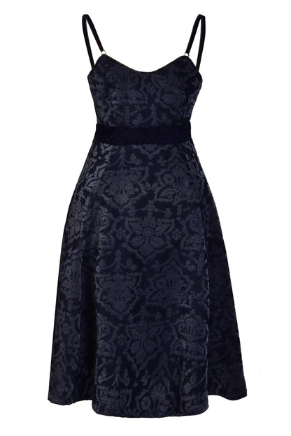 Jacquard Skater Dress by Sarvin