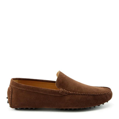 Driving Loafers, brown suede by Hugs & Co.