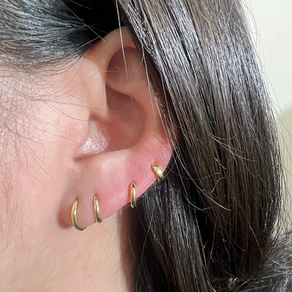 8mm Huggie Earring by Nabi London