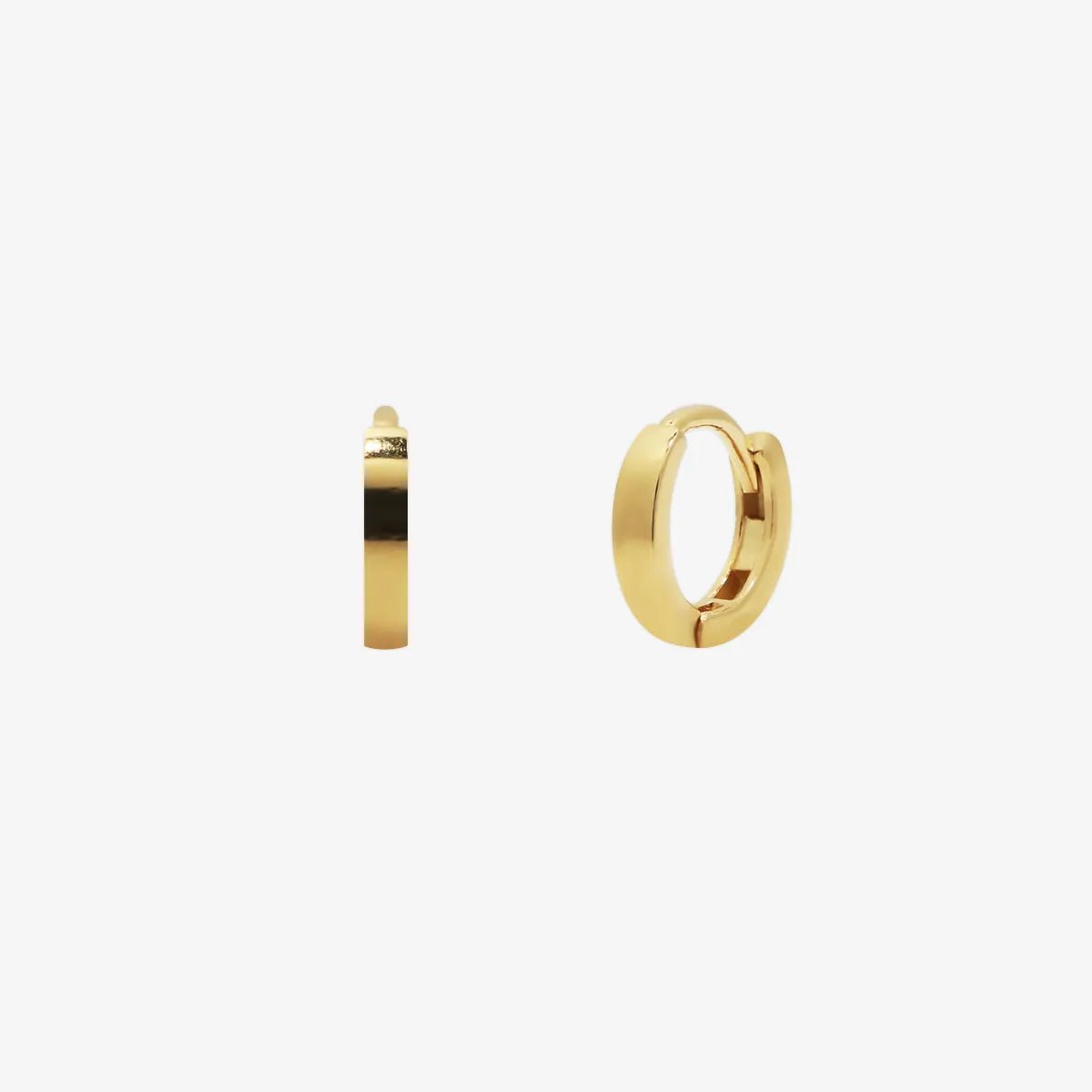 8mm Huggie Earring by Nabi London