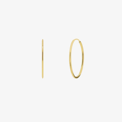 17mm hoop earrings by Nabi London